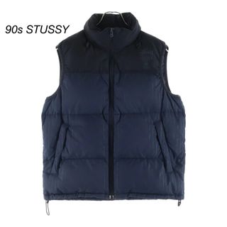 STUSSY - STUSSY ステューシー × WTAPS リバーシブル ダウンベスト
