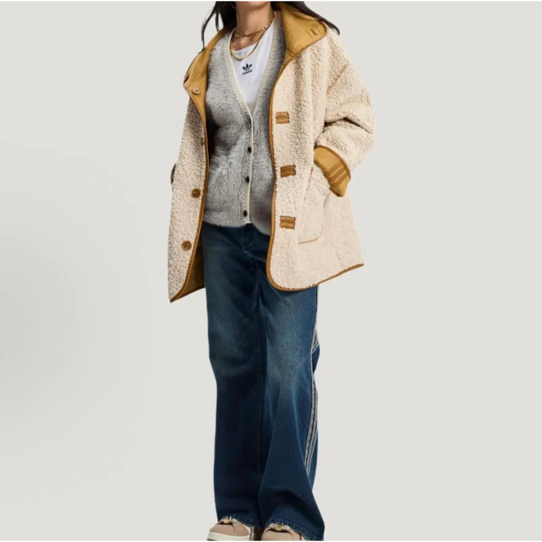 adidas Originals - 新品XS Adidas CRAFTED 馬年限定 ボアジャケット