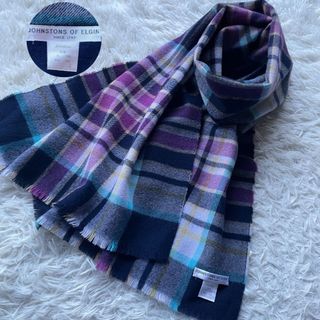 Johnstons - 新品 ジョンストンズ カシミヤ大判ストール カレドニアン
