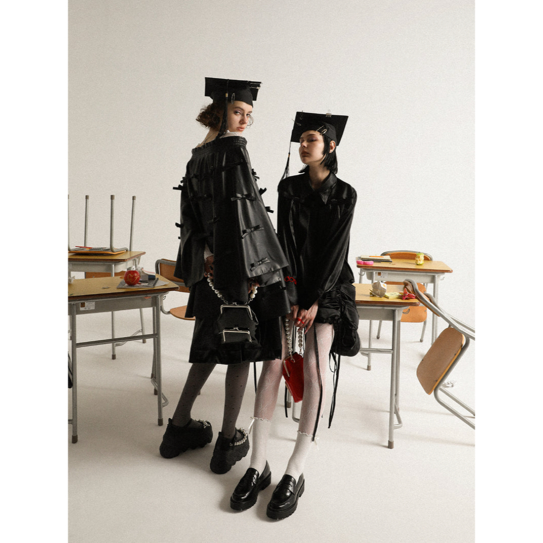 PAMEO POSE - PAMEO POSE 2Way Eco Leather Poncho コート 黒の通販 by