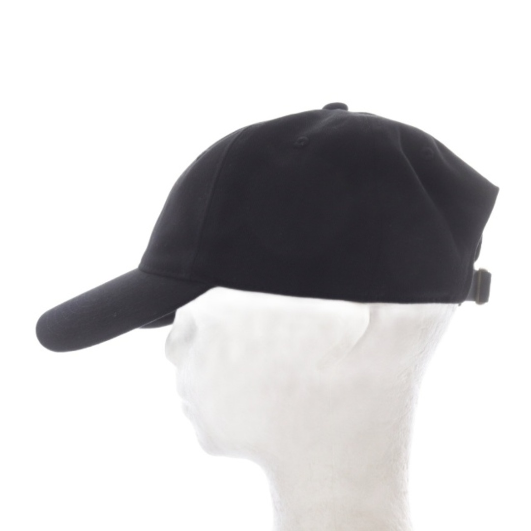 other - バクト VAKT. CAP I ロゴ刺繍 キャップ 帽子 ブラック /YO27の