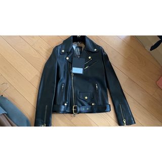 CINQUANTA - CINQUANTA オーバーサイズライダースジャケット ブラック