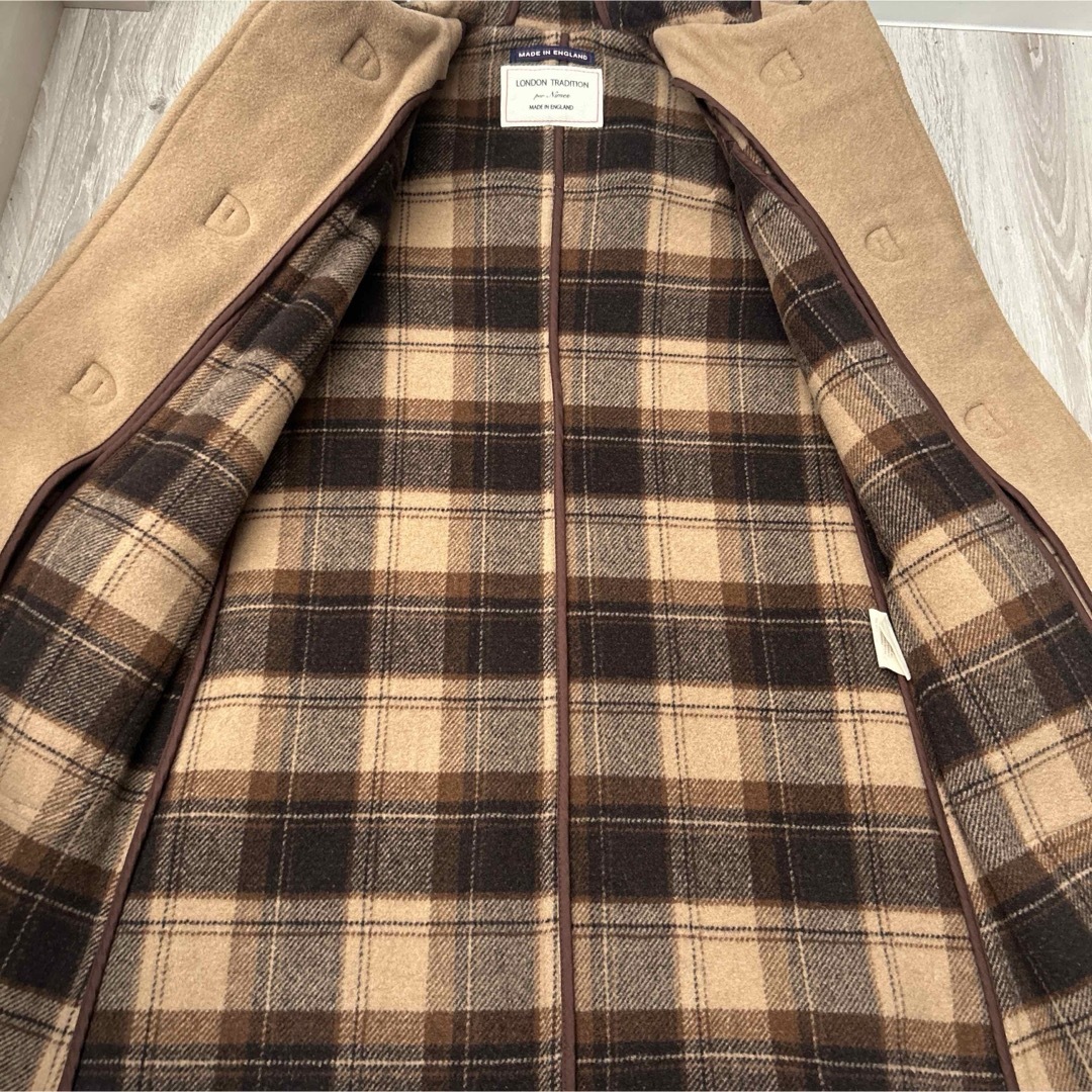 LONDON TRADITION - LONDON TRADITION ダッフルコート キャメルサイズ