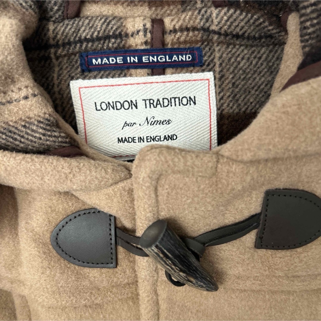 LONDON TRADITION - LONDON TRADITION ダッフルコート キャメルサイズ