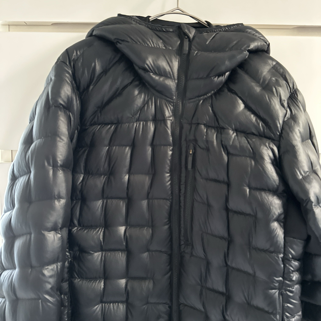 adidas - adidas TERREX ダウンジャケット S 黒フード付き 軽量