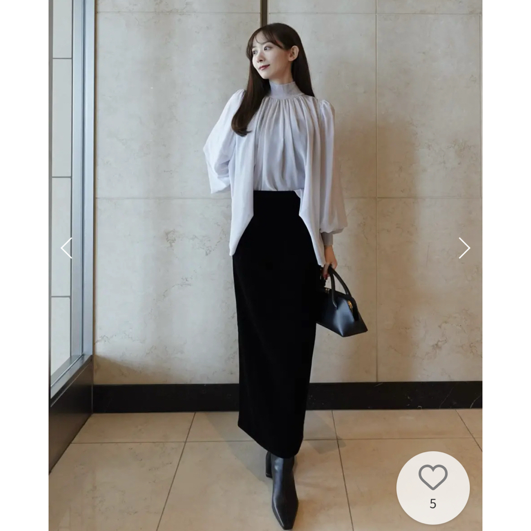 ánuans - anuans ジョーゼットフレアブラウスの通販 by ☆'s shop｜ア