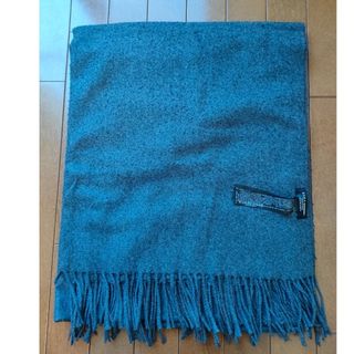 ZARA - 【ZARA】ザラ フェイクファー フリンジ付きストール キャメル