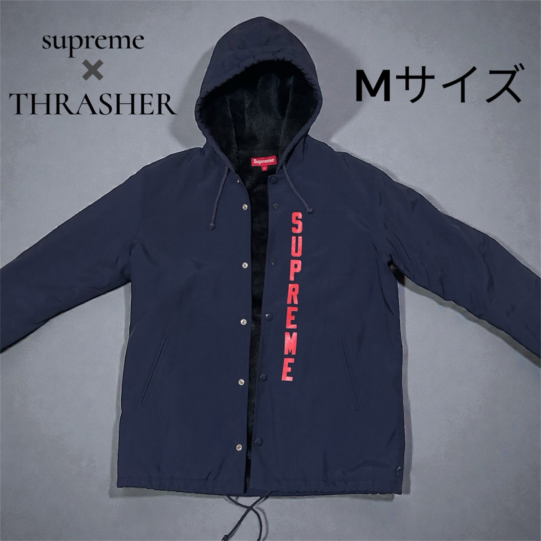 Supreme - supreme×スラッシャー M バックプリントブルゾンアウターの