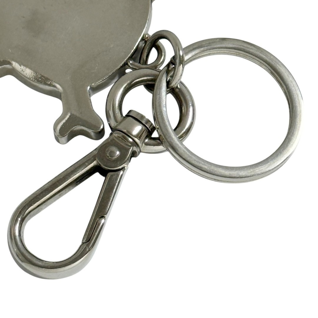 PRADA - プラダ メンズ キーホルダー キーリング ドクロ ガイコツ 黒