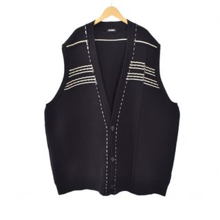 RAF SIMONS - VINTAGE Leather Vest SIZE 48の通販 by Ams