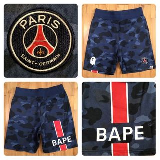 A BATHING APE（ショートパンツ ・ ブルー・ネイビー/青色系）のフリマ