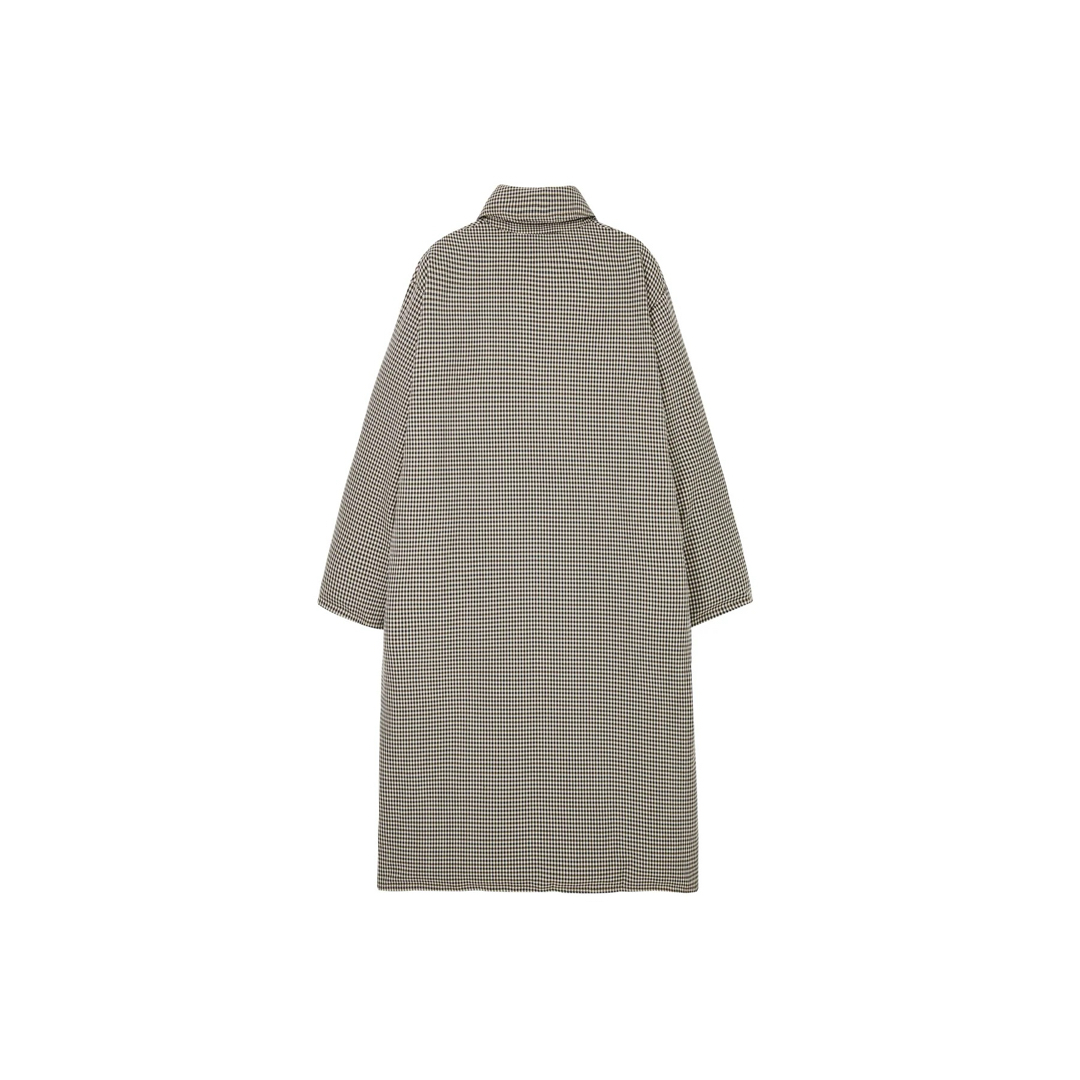 tageechita クラシックチェックダウンコートの通販 by K's shop｜ラクマ