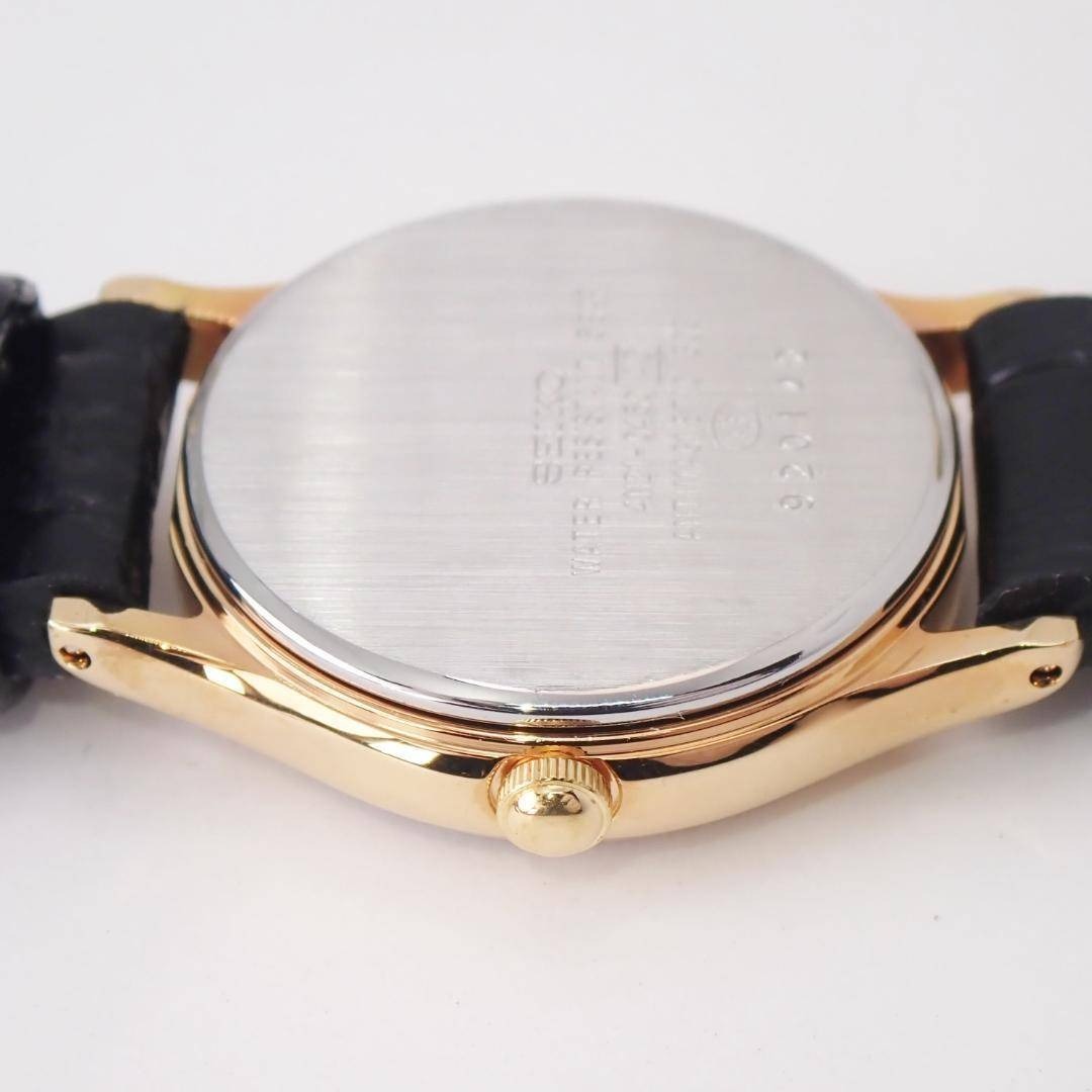 稼働☆タグ付美品☆ SEIKO SPIRIT レディース サファイアガラス 金色