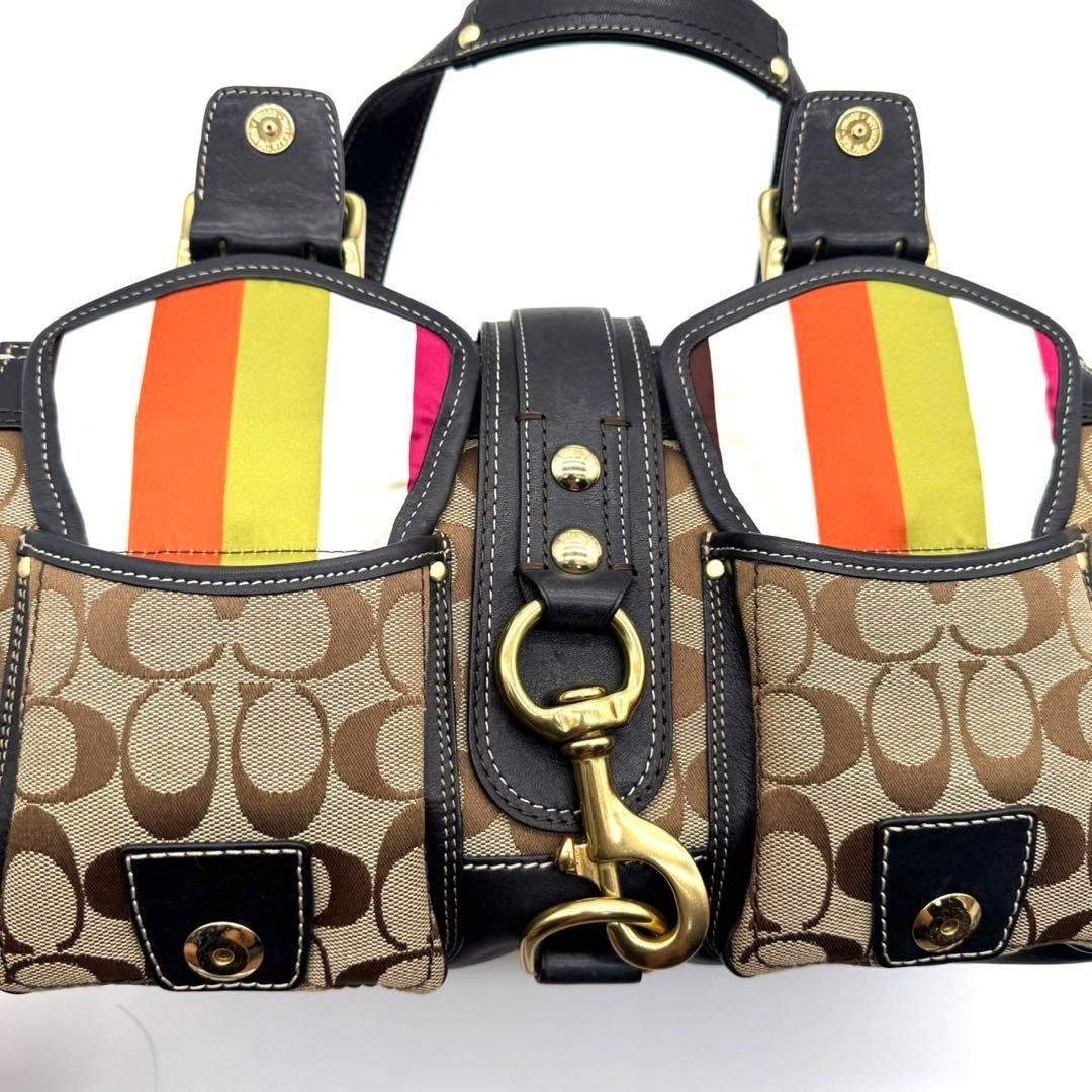 COACH - COACH Turn Lock Legacy Shoulder Bag Y2Kの通販 by まとまる