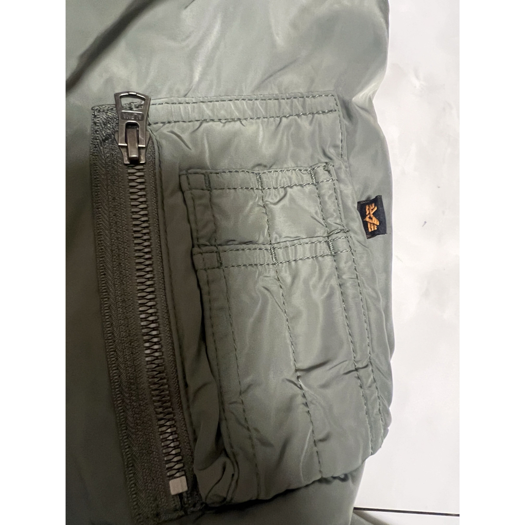 ALPHA INDUSTRIES - ALPHA INDUSTRIES MA-1 フライトジャケット カーキ