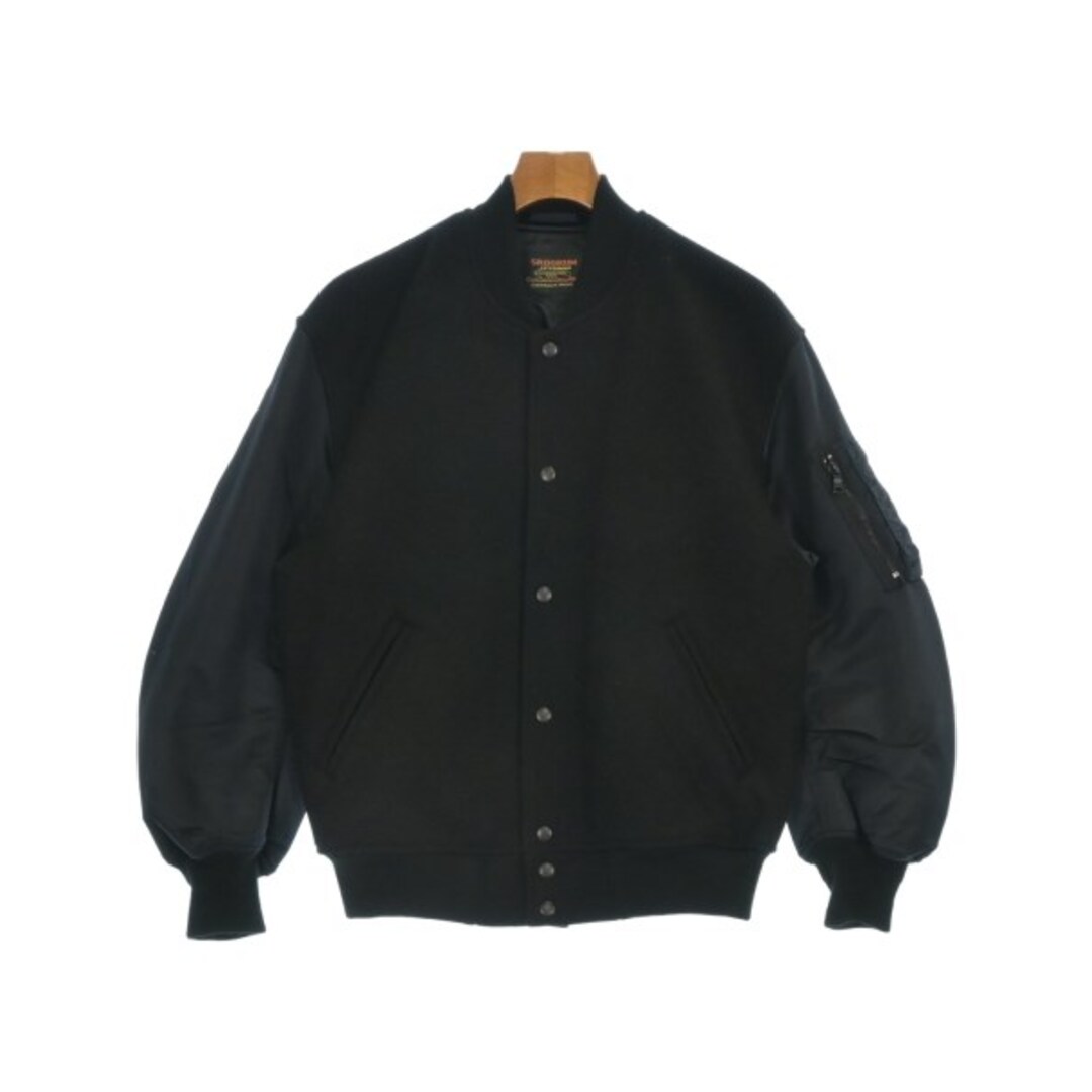 SKOOKUM - SKOOKUM スクーカム スタジャン S 黒 【古着】【中古