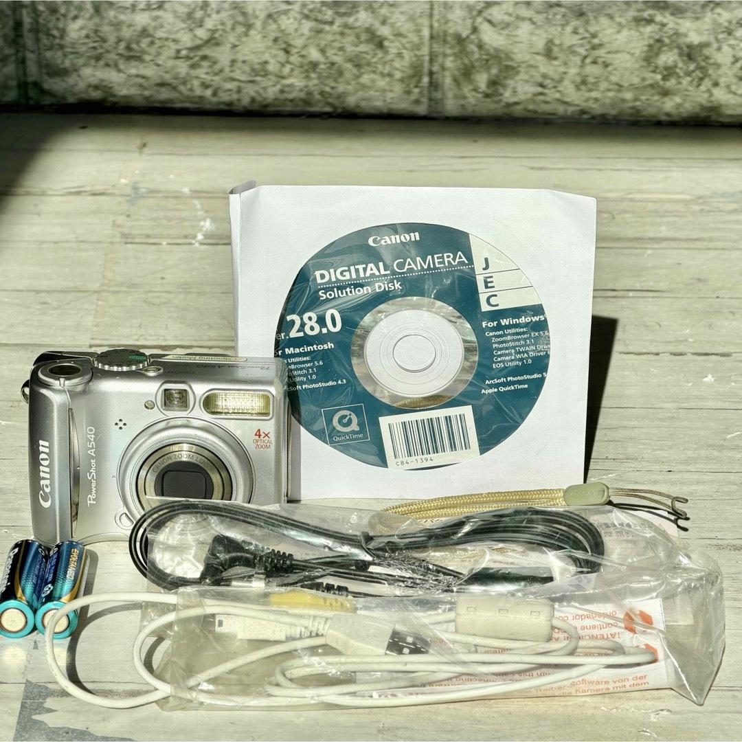 Canon - Canon PowerShot A540の通販 by まろ。's shop｜キヤノンなら