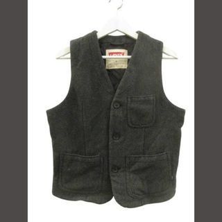 Levi's - [Lサイズ] Levis ブラック デニム カットオフベスト 山田蓮の