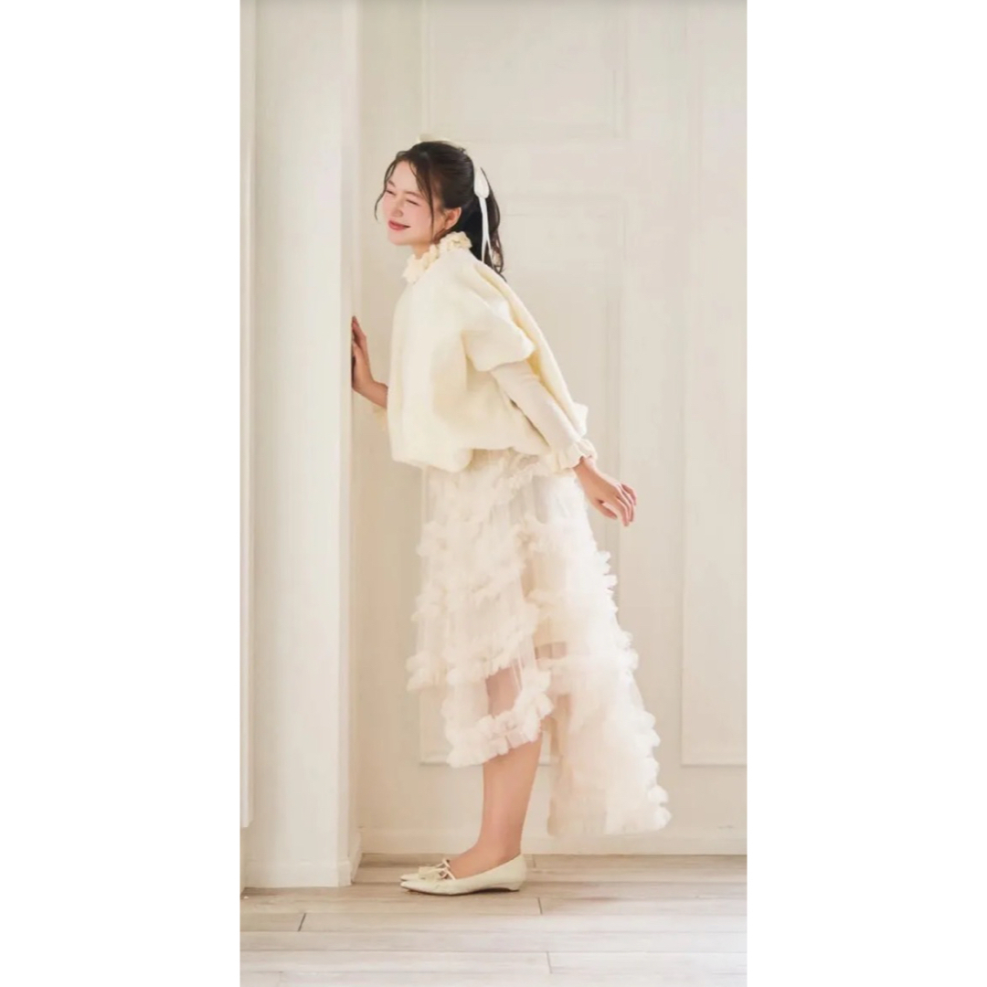 mermaid frill tulle skirt POMIII PARTAGEの通販 by kb store｜ラクマ