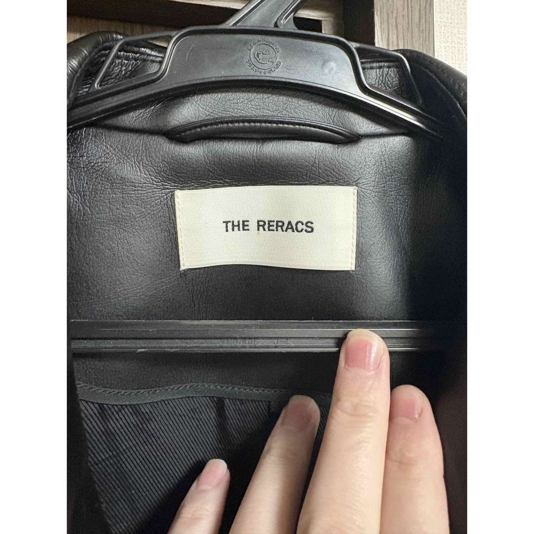 THE RERACS - ザ リラクス THE RERACS フェイクレザーブルゾン48