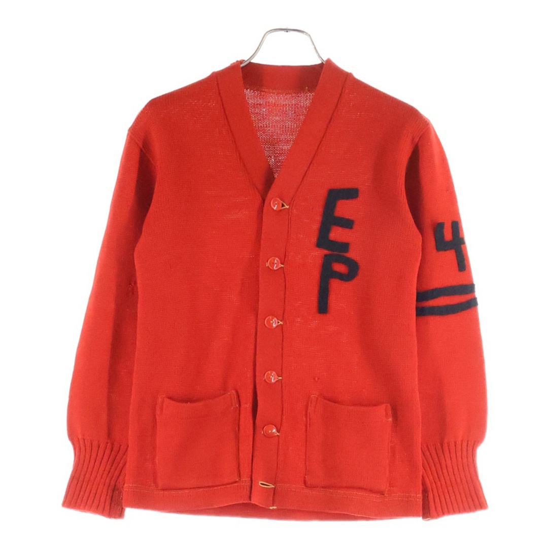 VINTAGE ヴィンテージ 40S LETTERED CARDIGAN WAPPEN レタード