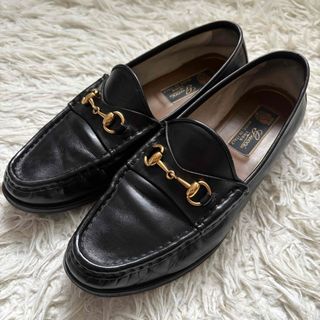 GUCCI - 最終価格 美品 グッチ ホースビット ローファー ダーク