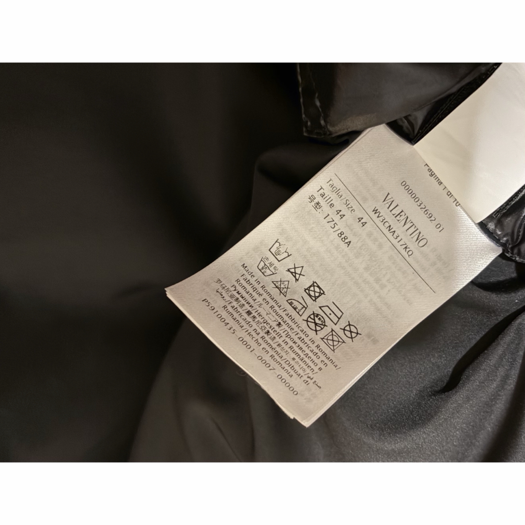 MONCLER - VALENTINO ダウンジャケット ビッグVロゴ フードなし 正規品