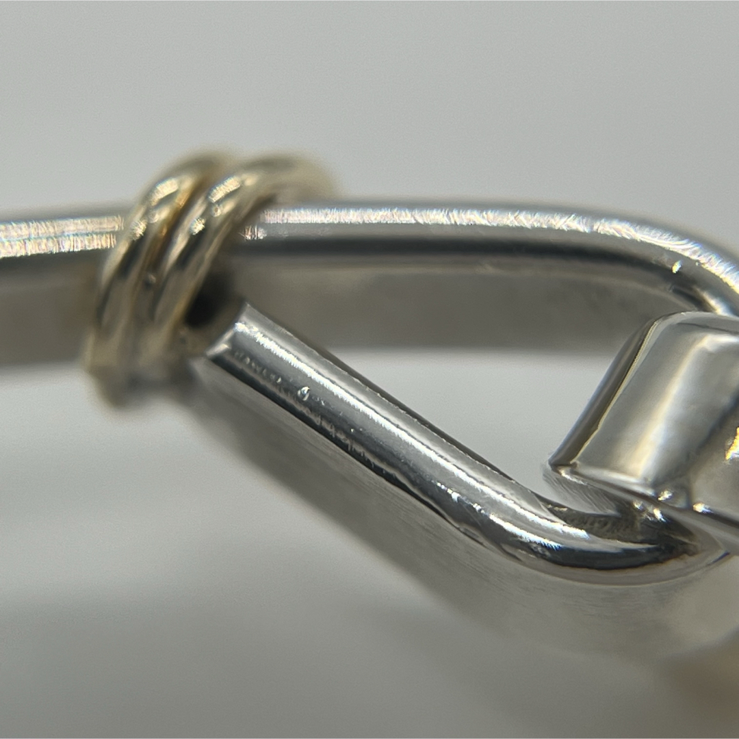 Tiffany & Co. - ティファニー TIFFANY フックアンドアイ バングル SV