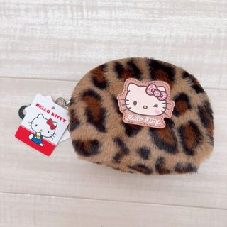 ハローキティ - 新品♡日焼けキティ♡ポーチ♡ヒョウ柄ハローキティ