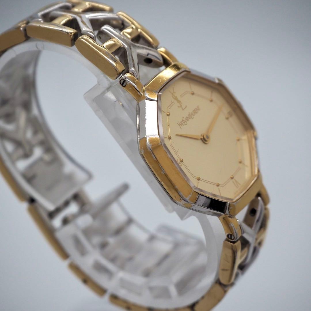 Yves Saint Laurent - 209 稼働 イヴサンローラン 時計 オクタゴン