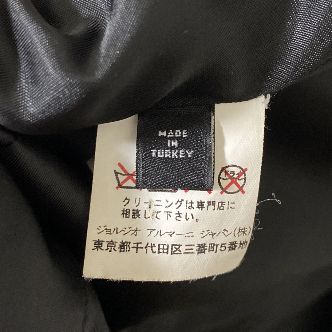 ARMANI COLLEZIONI - ARMANI COLLEZIONI レザージャケット 本革