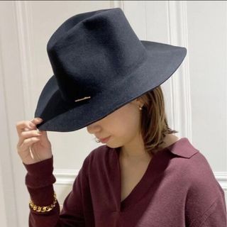 DEUXIEME CLASSE - JANESSA LEONE HAT ドゥーズィエムクラスの通販 by
