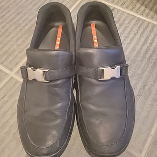 PRADA - 【未使用】PRADA フリンジ タッセル ペニーローファーの通販