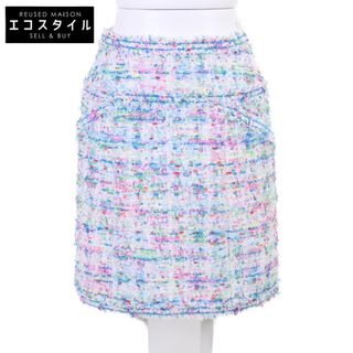 CHANEL - シャネル ブラウン レザースカート 40の通販 by エコスタイル