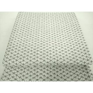 平和屋着物○六通柄袋帯 大橋美津子 おはなしきもの 唐織 菱文 正絹