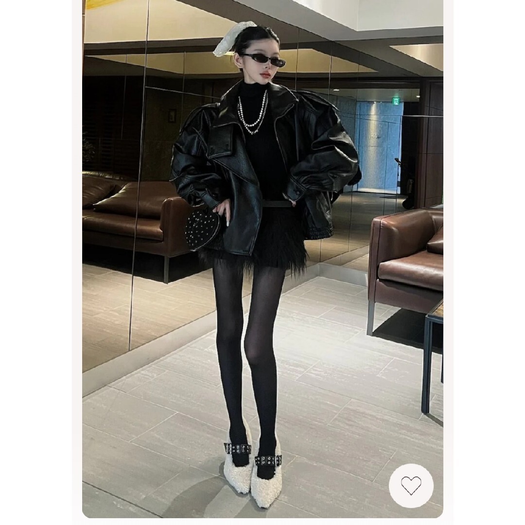 ZARA - 即発送 正規品 新品 ザラ zara XS フェイクレザージャケット