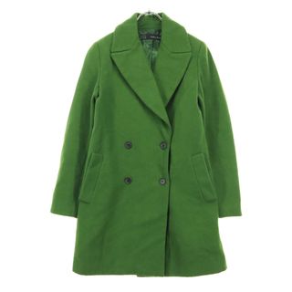 ZARA（チェスターコート ・ グリーン・カーキ/緑色系）のフリマ