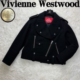 Vivienne Westwood - vivian westwood レザー ジャケット ブラックの