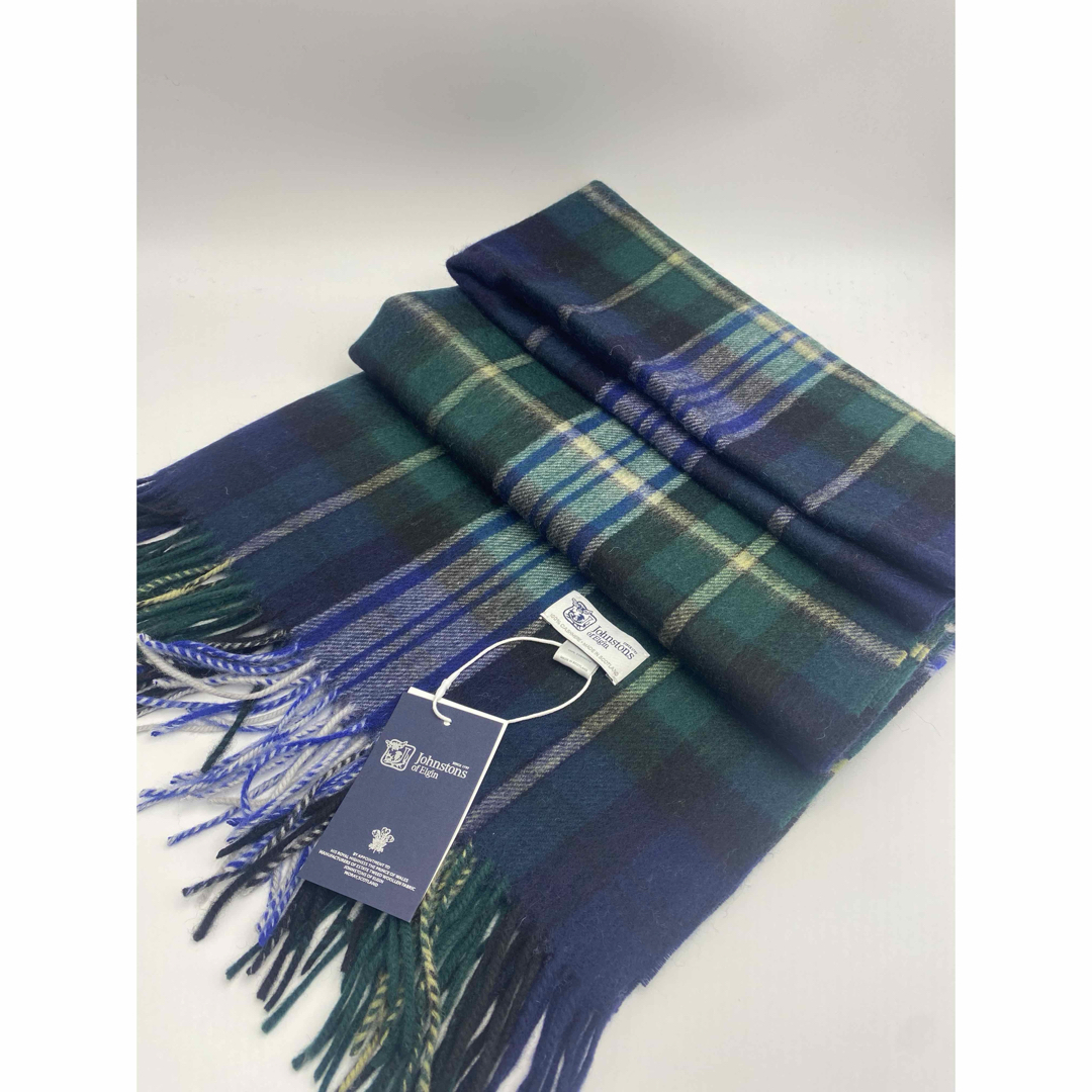 Johnstons - JOHNSTONS ジョンストンズ 大判チェックストール ドレス