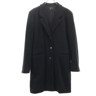 agnes b. - 90sビンテージ アニエスべー ツイード ハーフコート ロング