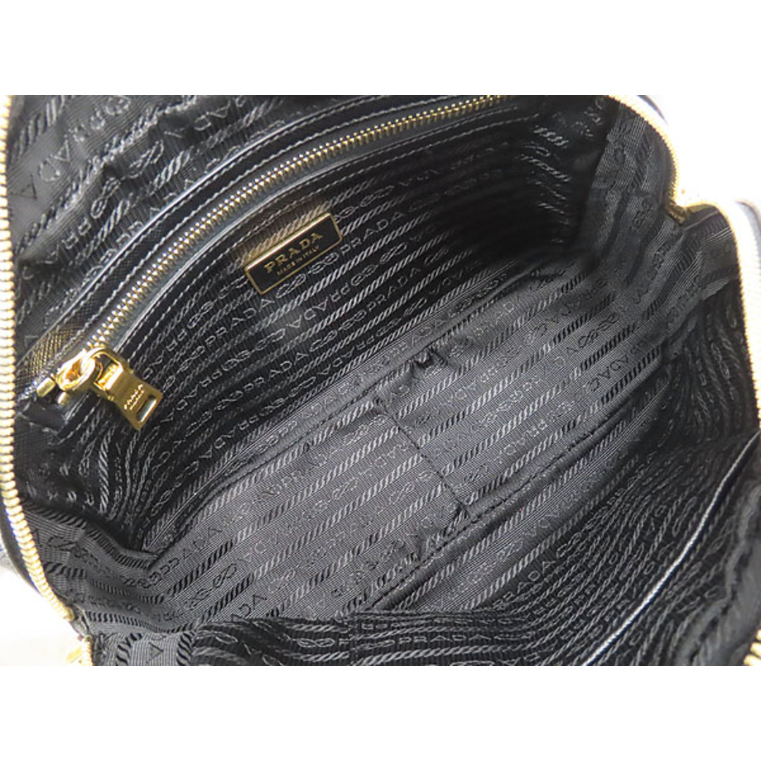 PRADA - 美品 プラダ サフィアーノ ラックス ミニボストンバッグ