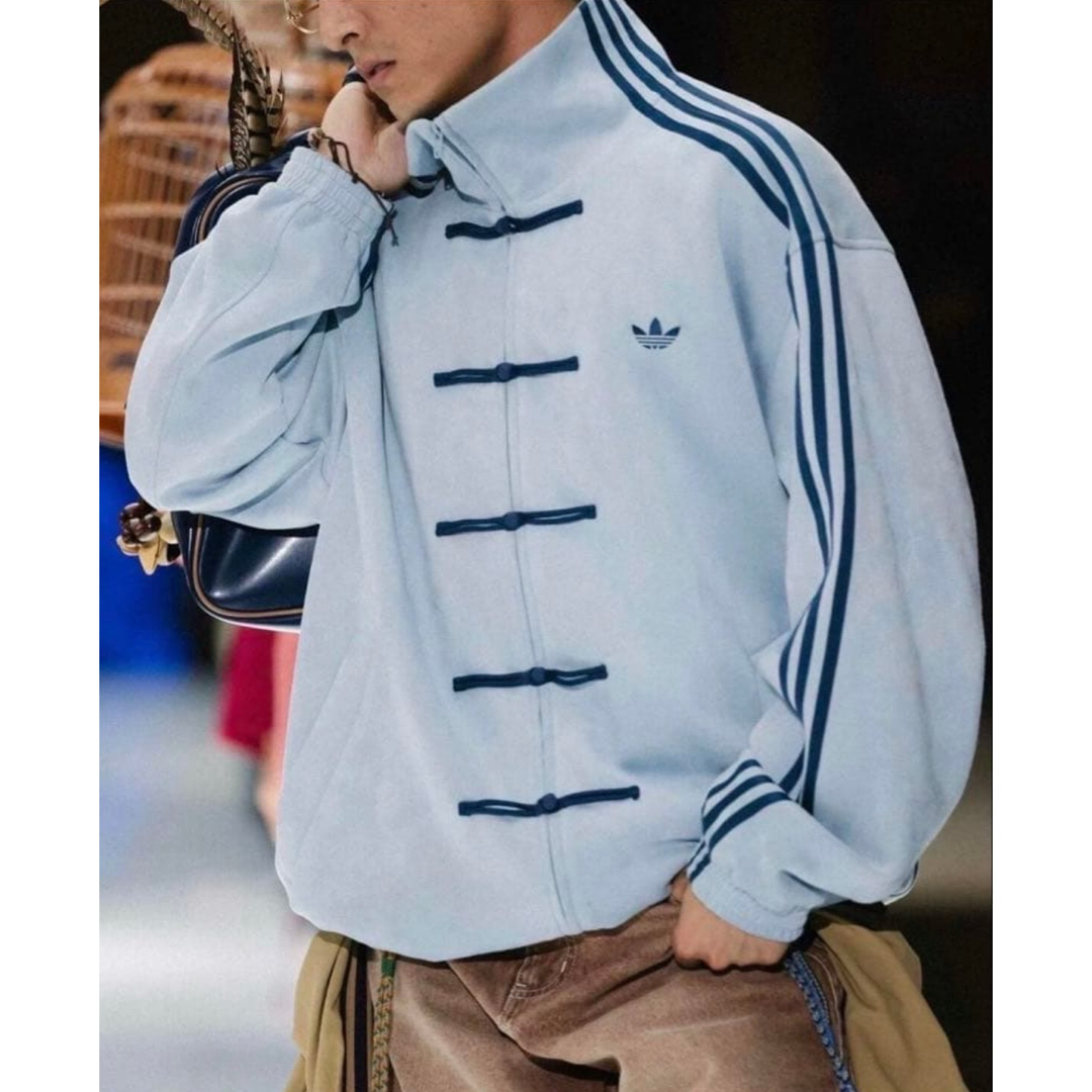 adidas Originals - 海外限定S Adidas CTT ジャケット ライトブルー