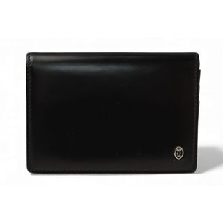 Cartier - 美品 Cartier カルティエ レザー カードケース 黒 名刺入れ