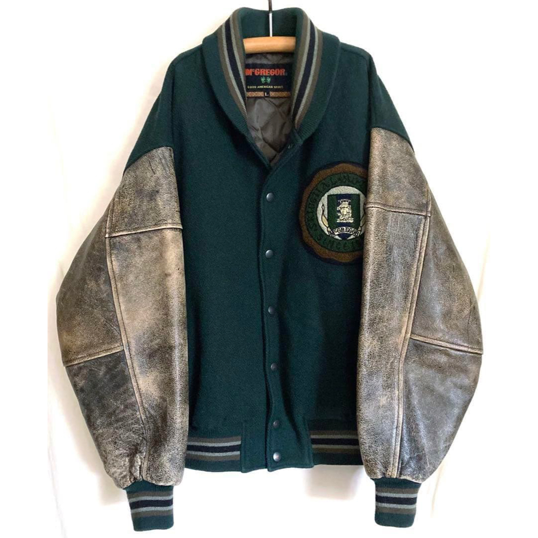 McGREGOR - McGREGOR 80sオールドマックレガー 刺繍ワッペン 袖本革