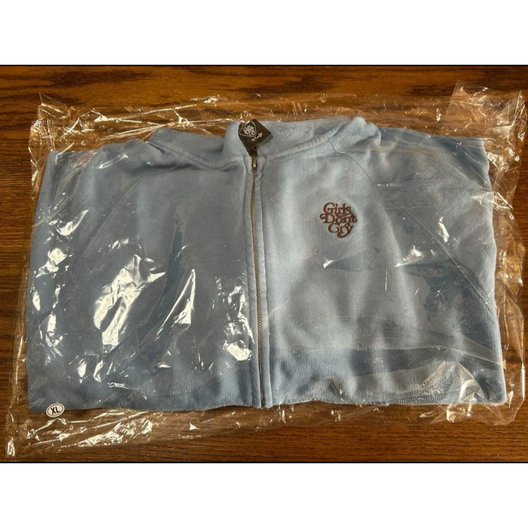 Girls Don't Cry - GIRLS DON'T CRY ZIP SWEAT HOODIE BLUE XLの通販