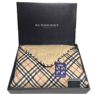 BURBERRY - 美品 バーバリー ひざ掛け 綿毛布の通販 by ささ