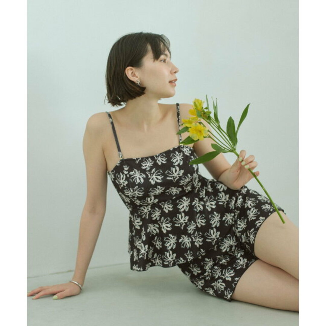 UNITED ARROWS green label relaxing - 【BLACK】ペプラムビスチェ