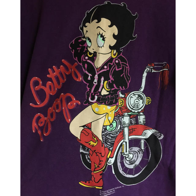 SPINNS - ベティちゃん 激かわ バイク ロンTの通販 by RICO｜スピンズ