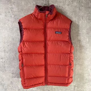 patagonia - patagonia イエロー ダウンベストキッズXL レディースして
