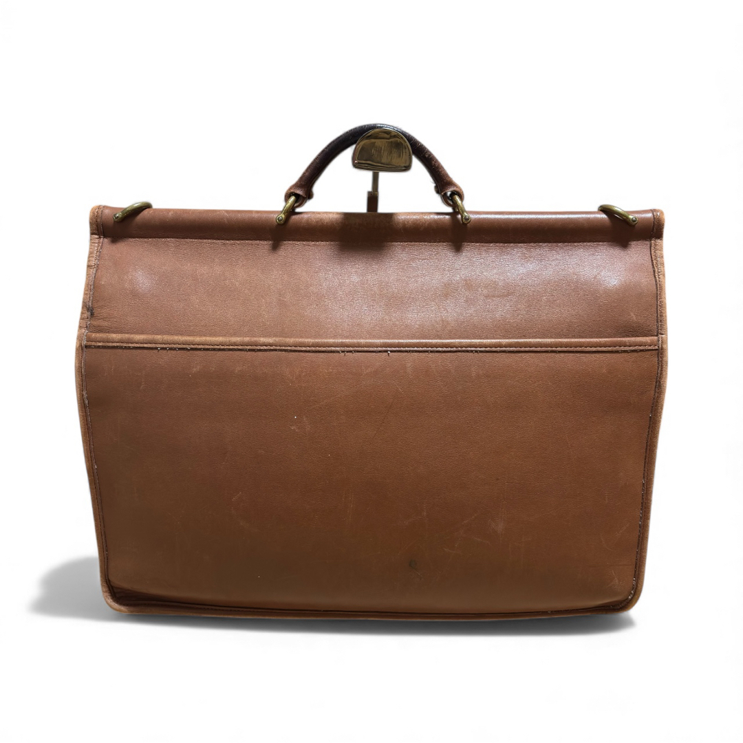 COACH オールドコーチ ブリーフケース ビジネス ブラウン ターンロック